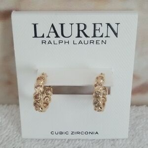 New Ralph Lauren Hoop Earrings